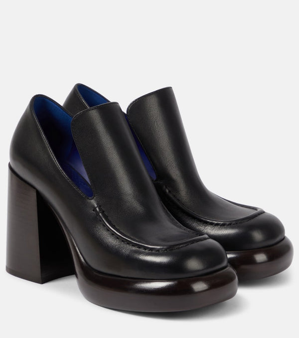 Burberry Leather loafer pumps