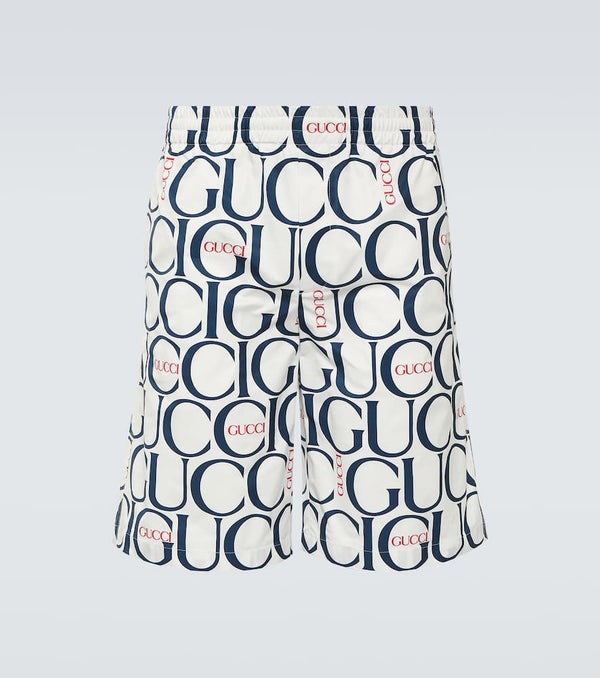 Gucci Maxi Gucci printed shorts