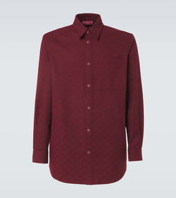 Gucci GG Canvas cotton-blend shirt