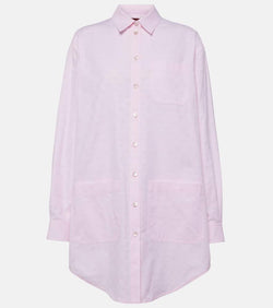 Gucci GG oversized cotton Oxford shirt