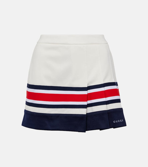 Gucci Technical jersey miniskirt