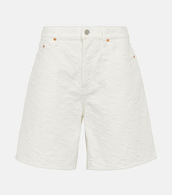 Gucci GG denim jacquard Bermuda shorts