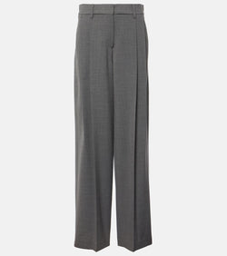 Brunello Cucinelli Wool wide-leg pants