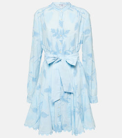 Juliet Dunn Bellflower cotton shirt dress