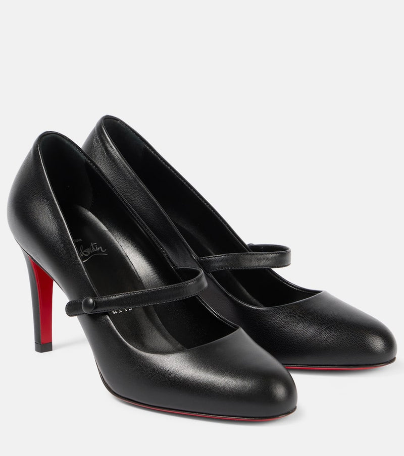 Christian Louboutin Pumppie 85 nappa leather pumps