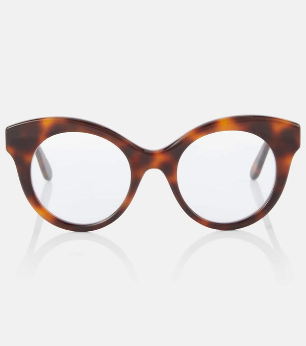 Loewe Curvy round glasses