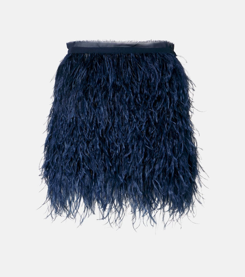 Dorothee Schumacher Feathery Volume georgette miniskirt