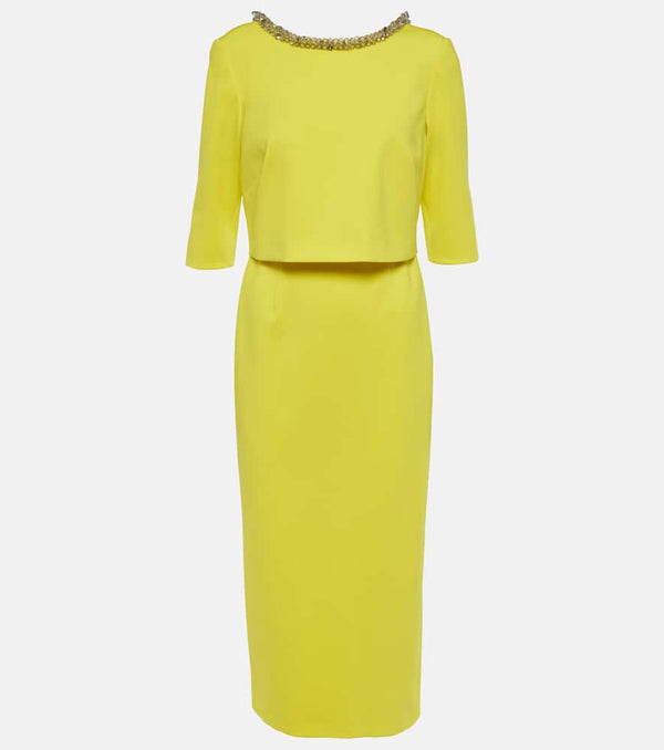 Dorothee Schumacher Emotional Essence embellished midi dress