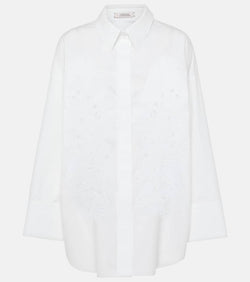 Dorothee Schumacher Poplin Power oversized cotton-blend shirt