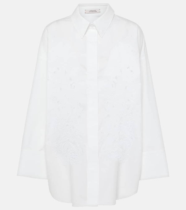 Dorothee Schumacher Poplin Power oversized cotton-blend shirt