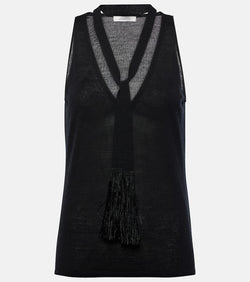 Dorothee Schumacher Refined Essentials wool and cotton tank top