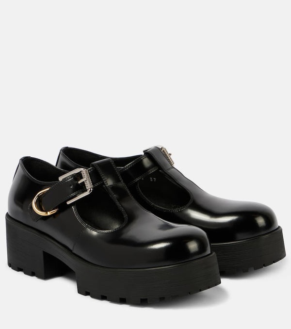 Givenchy Voyou brushed leather loafers