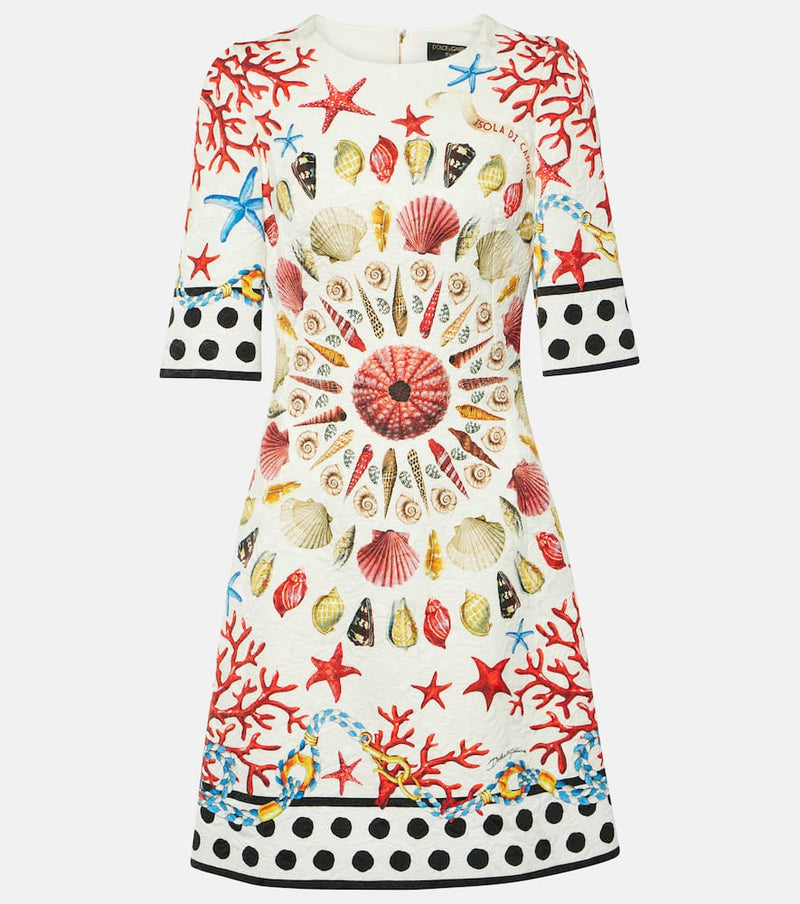 Dolce & Gabbana Capri printed minidress