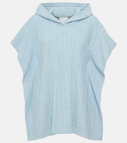 Givenchy Plage 4G cotton-blend terry poncho