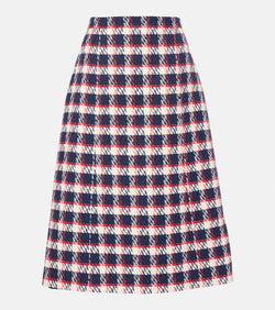 Carolina Herrera Tweed midi skirt