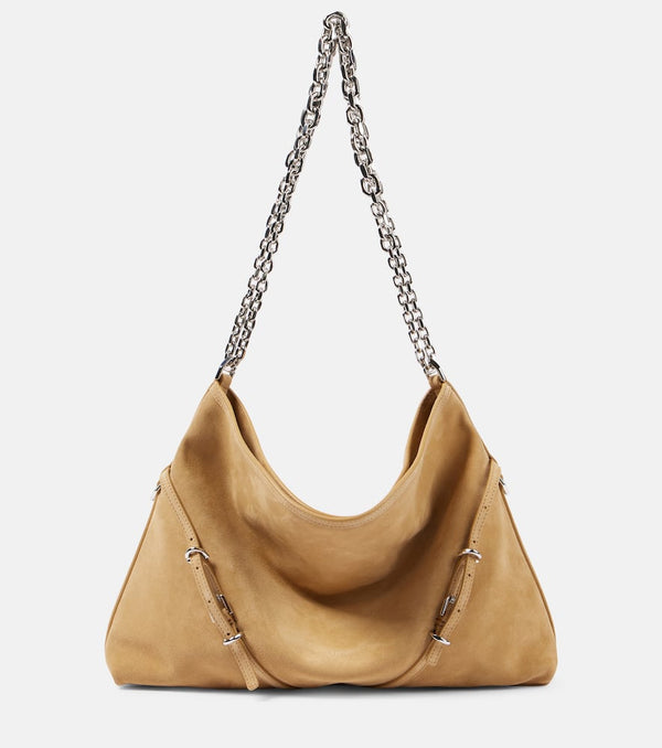 Givenchy Voyou Chain Medium suede shoulder bag