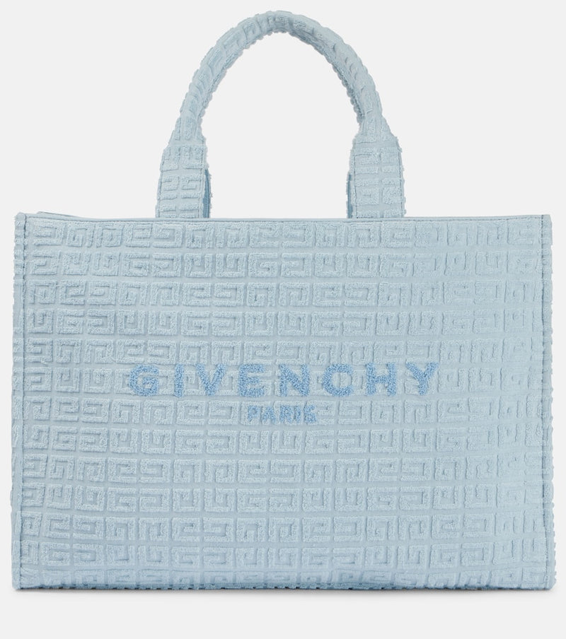 Givenchy Plage G-Tote Medium 4G terry tote bag