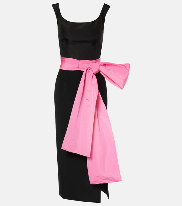 Carolina Herrera Sash midi dress