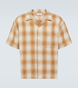 Frame Plaid cotton shirt