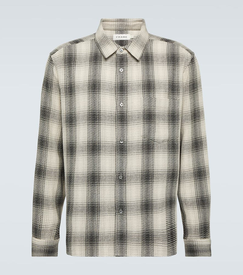 Frame Baja tartan cotton shirt