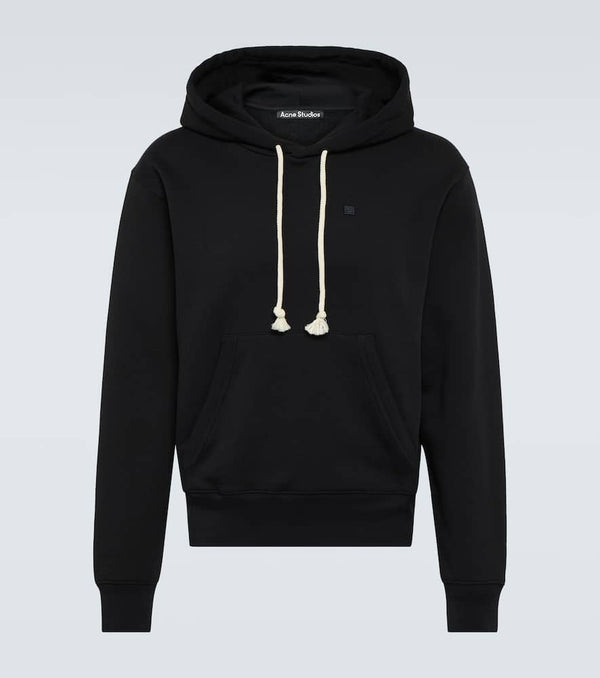 Acne Studios Fairah Face cotton jersey hoodie