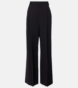 Brunello Cucinelli Wool-blend wide-leg pants