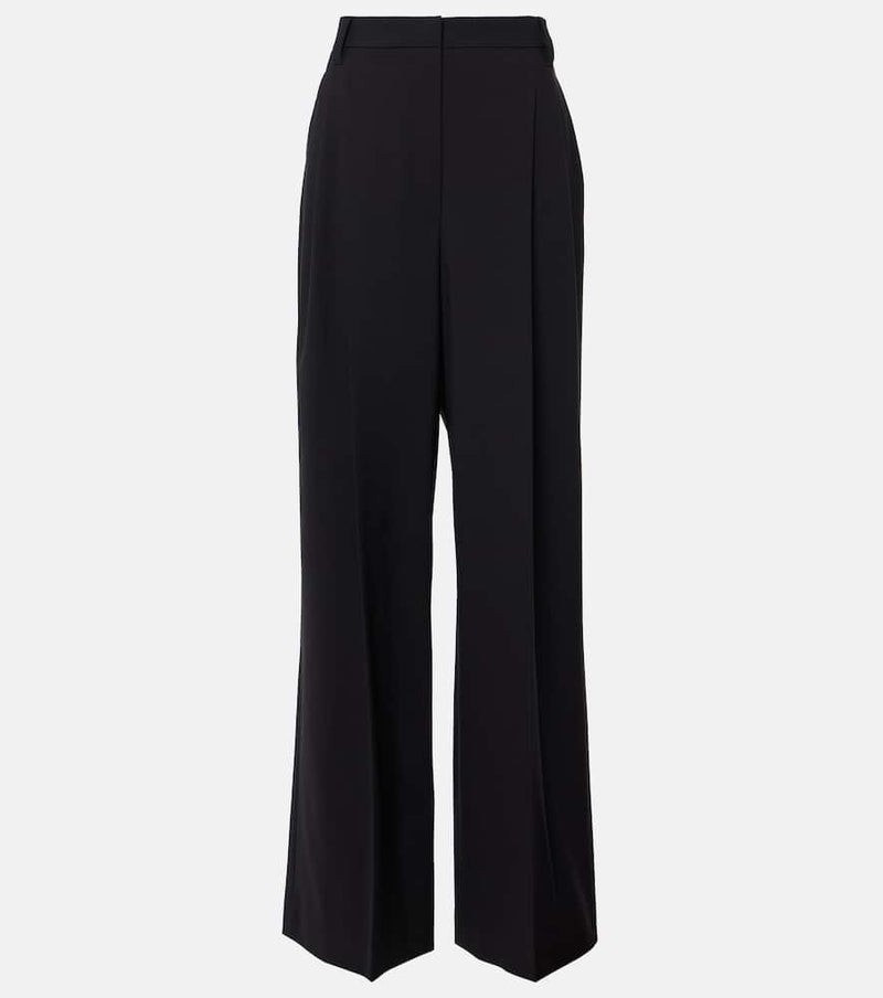 Brunello Cucinelli Wool-blend wide-leg pants