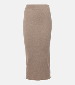 Brunello Cucinelli Knitted midi skirt