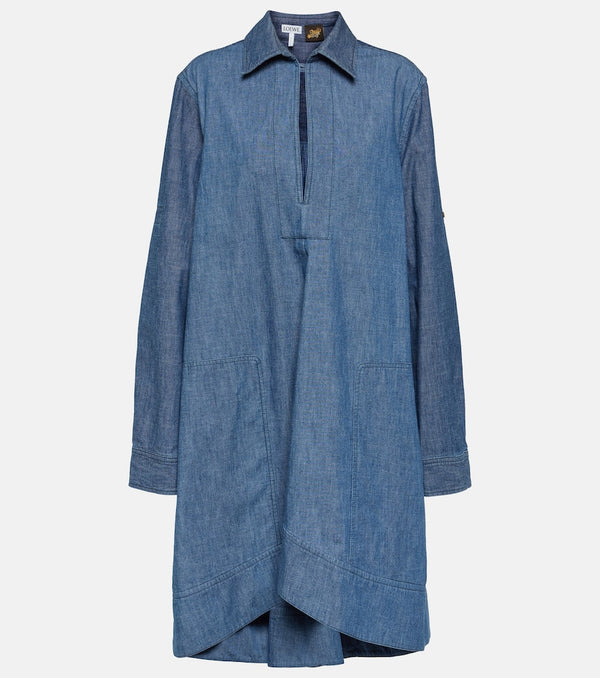 Loewe Paula's Ibiza denim midi dress