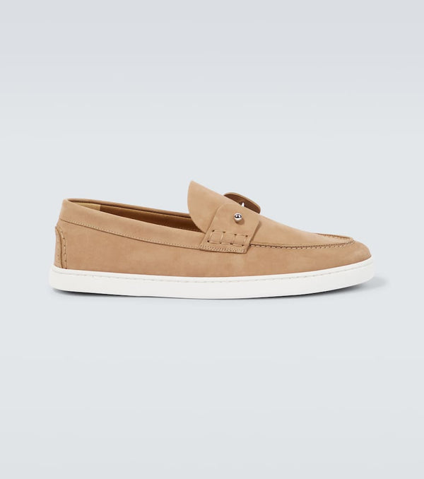 Christian Louboutin Chambeliboat leather boat shoes