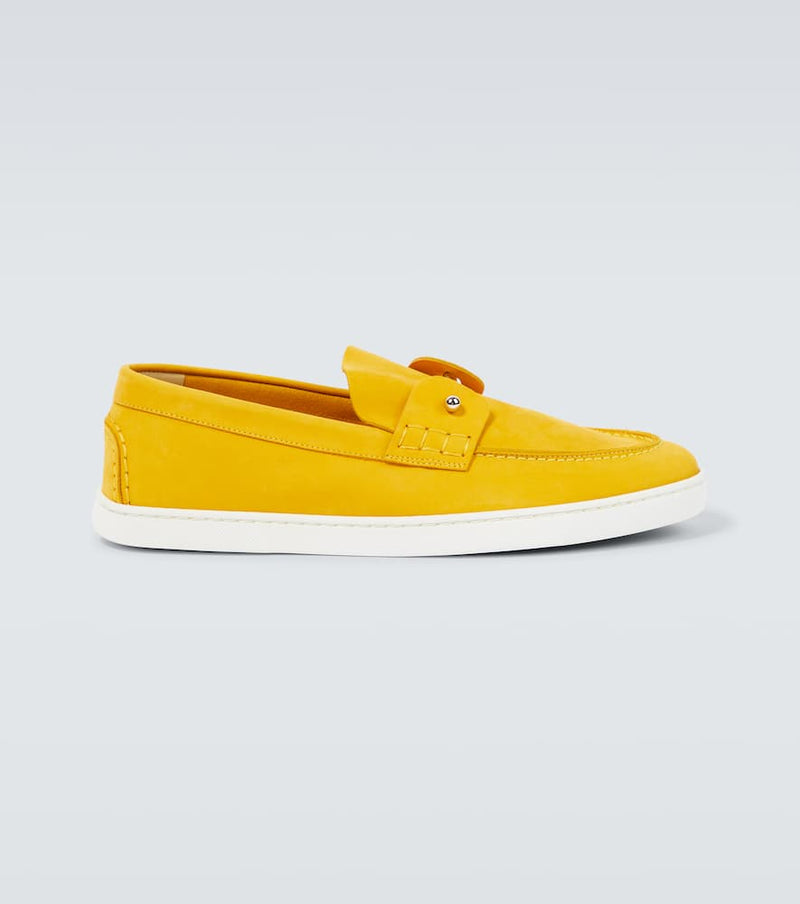 Christian Louboutin Chambeliboat nubuck boat shoes