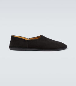 The Row Canal suede loafers