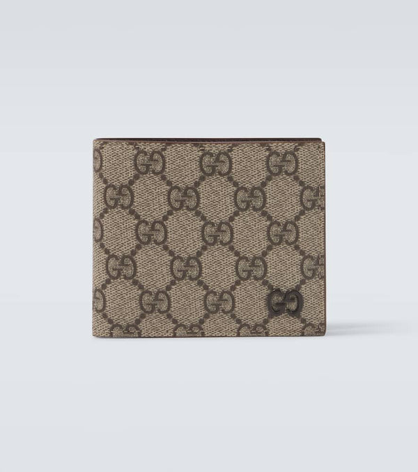 Gucci GG faux leather bifold wallet