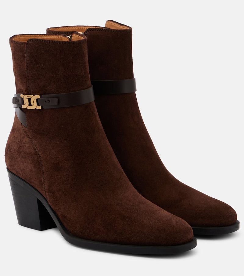 Tod's Suede ankle boots