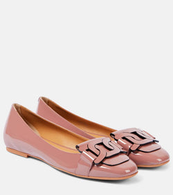 Tod's Patent leather ballet flats