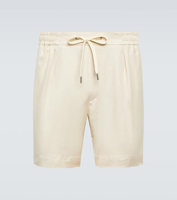 Ralph Lauren Purple Label Silk and linen shorts