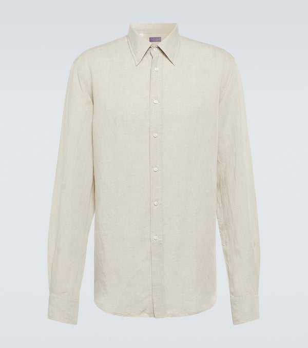 Ralph Lauren Purple Label Linen-blend shirt