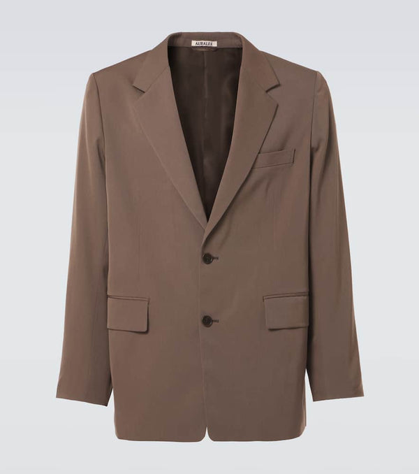 Auralee Wool gabardine blazer