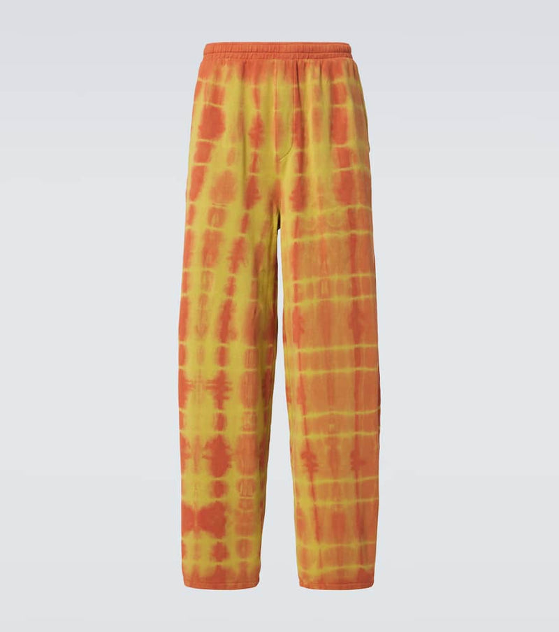 The Elder Statesman Daily Zuzu Dye cotton and cashmere sweatpants