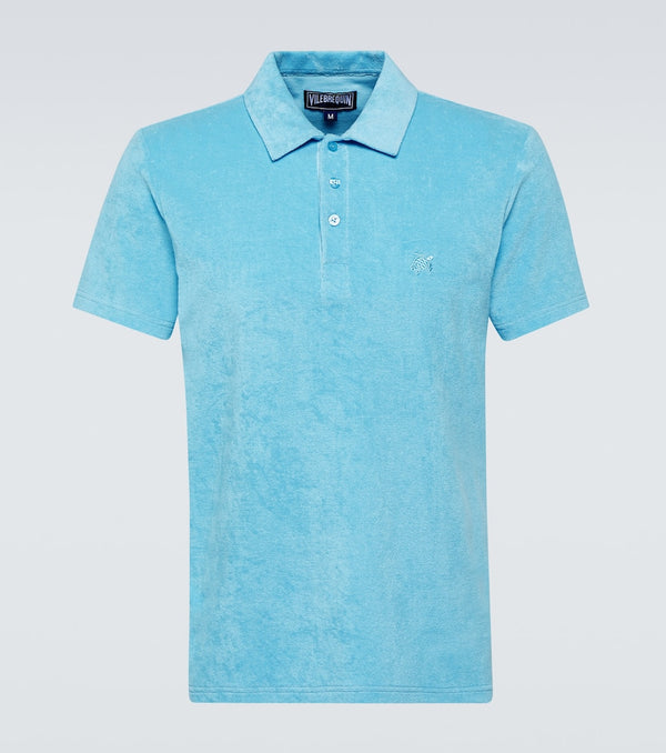 Vilebrequin Phoenix cotton-blend terry polo shirt