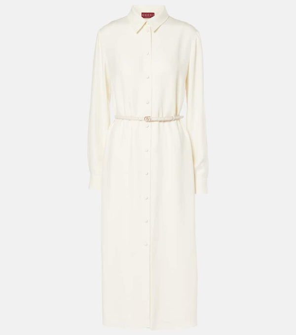 Gucci Belted shirt dress