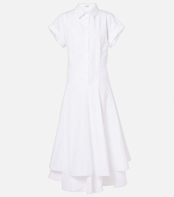 Loewe Cotton poplin midi dress