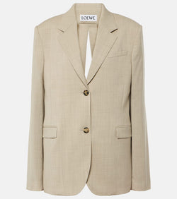 Loewe Deconstructed wool blazer