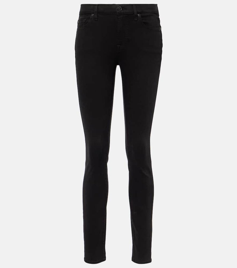 7 For All Mankind The Skinny B(air) mid-rise jeans