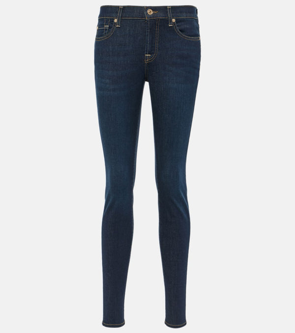 7 For All Mankind The Skinny mid-rise skinny jeans