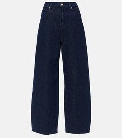 7 For All Mankind Bonnie high-rise barrel-leg jeans