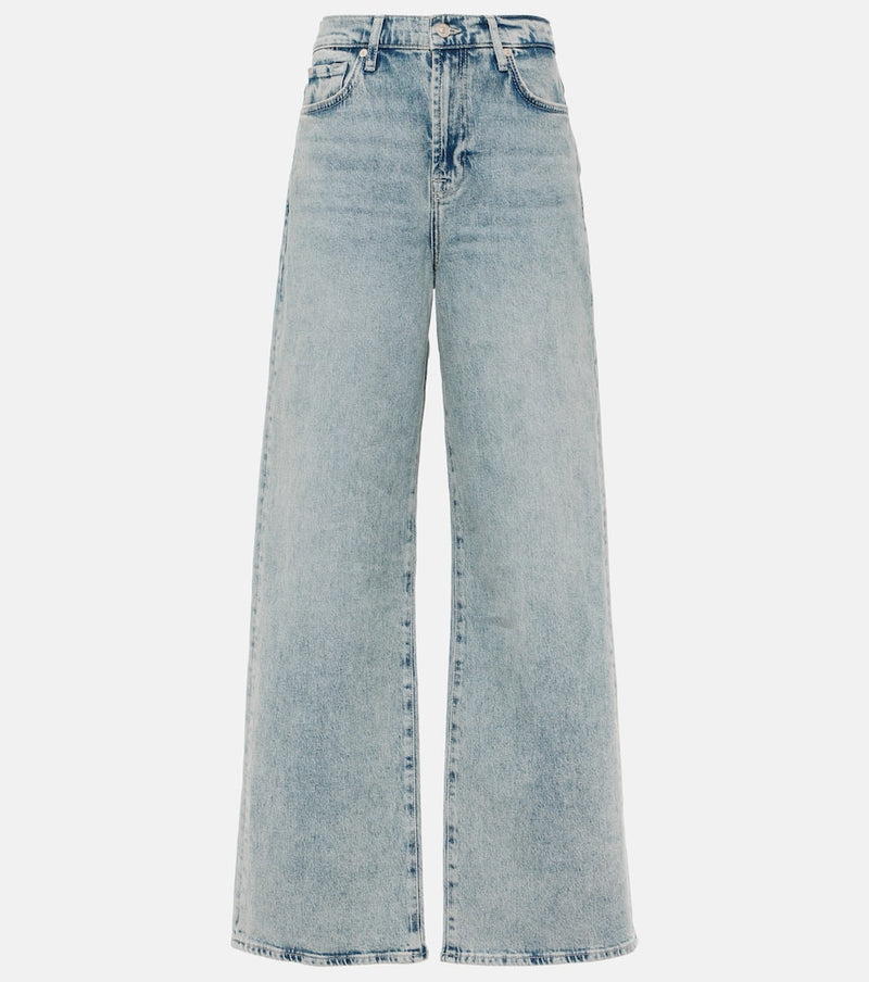 7 For All Mankind Scout high-rise wide-leg jeans