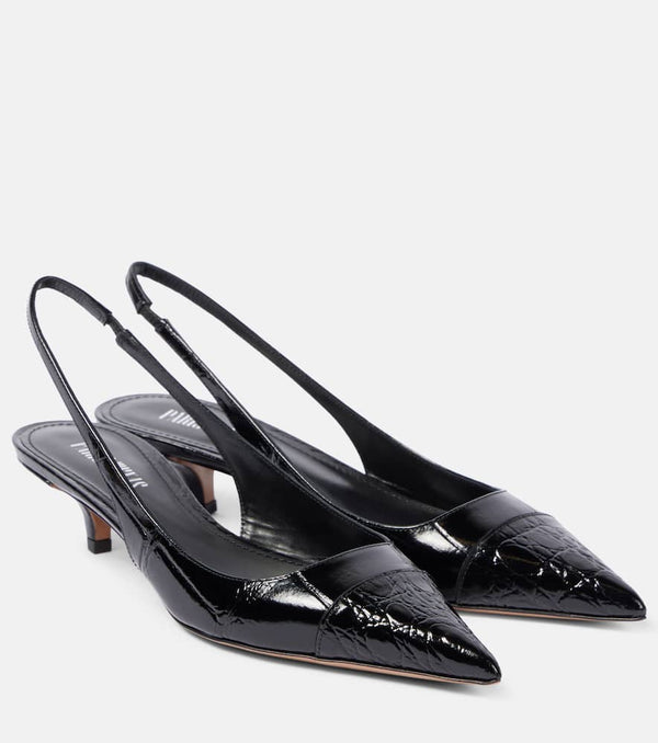 Paris Texas Miranda 35 patent leather slingback pumps