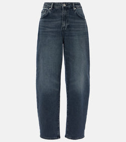 7 For All Mankind Jayne high-rise tapered jeans