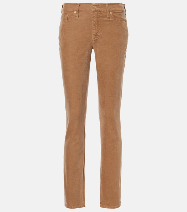 7 For All Mankind Roxanne corduroy straight jeans